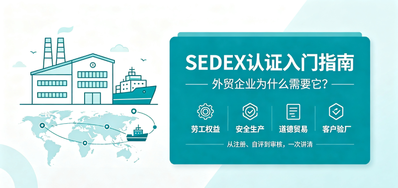 什么是SEDEX认证？外贸企业入门指南一次读懂